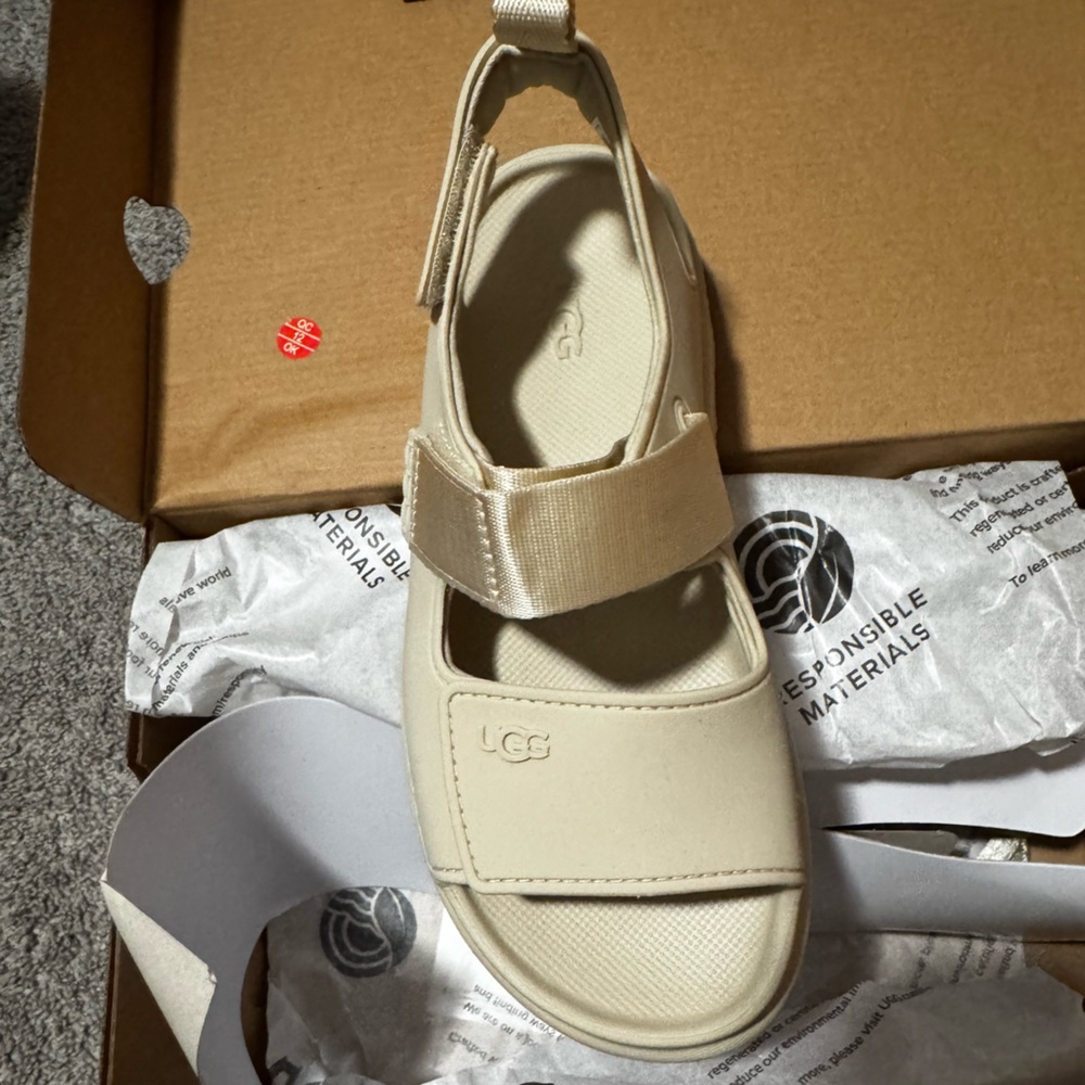 UGG Cream Sandals